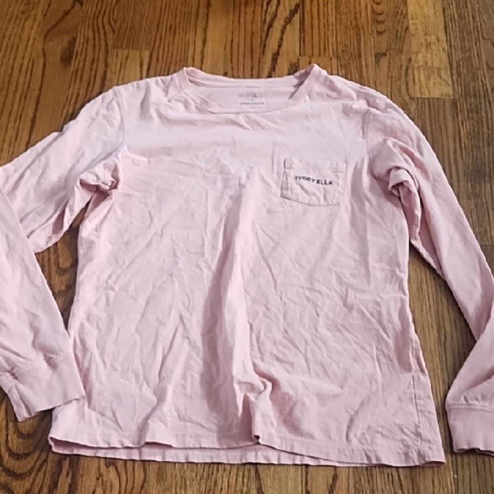 Ivory Ella Light Pink Long Sleeve Tee